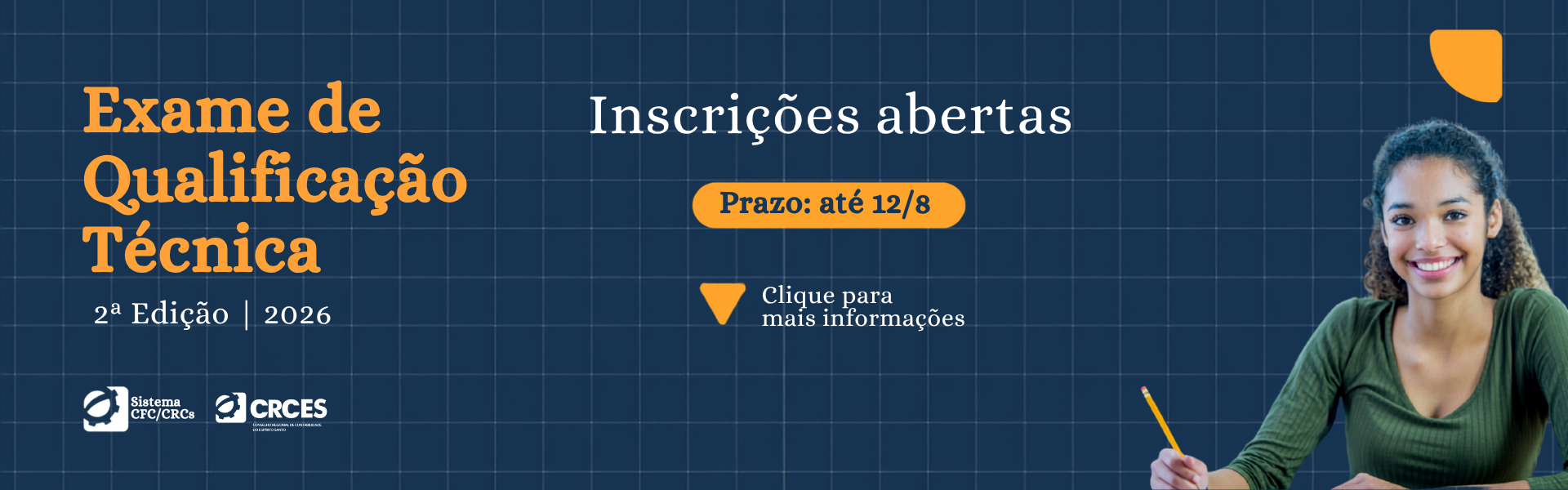 Abertas as inscrições para a 2ª edição do Exame de Qualificação Técnica