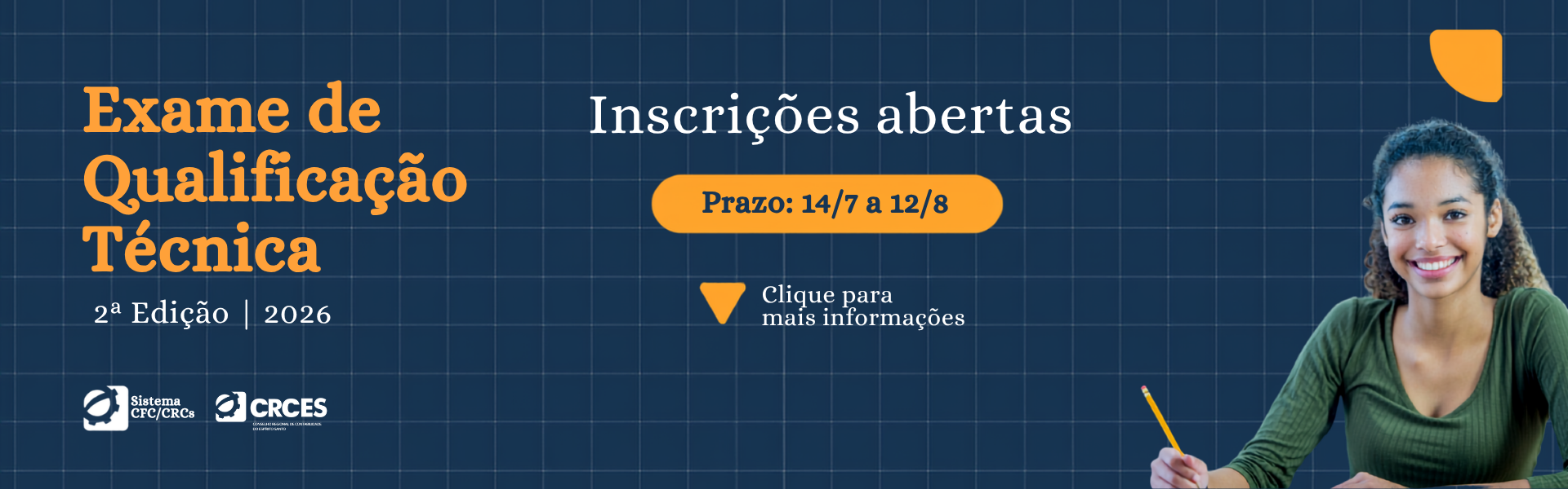 Abertas as inscrições para a 2ª edição do Exame de Qualificação Técnica