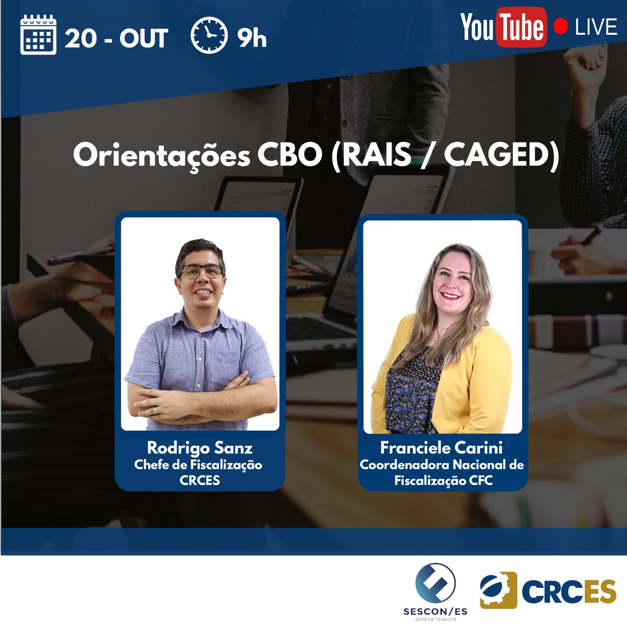 LIVE – ORIENTAÇÕES CBO (RAIS / CAGED)