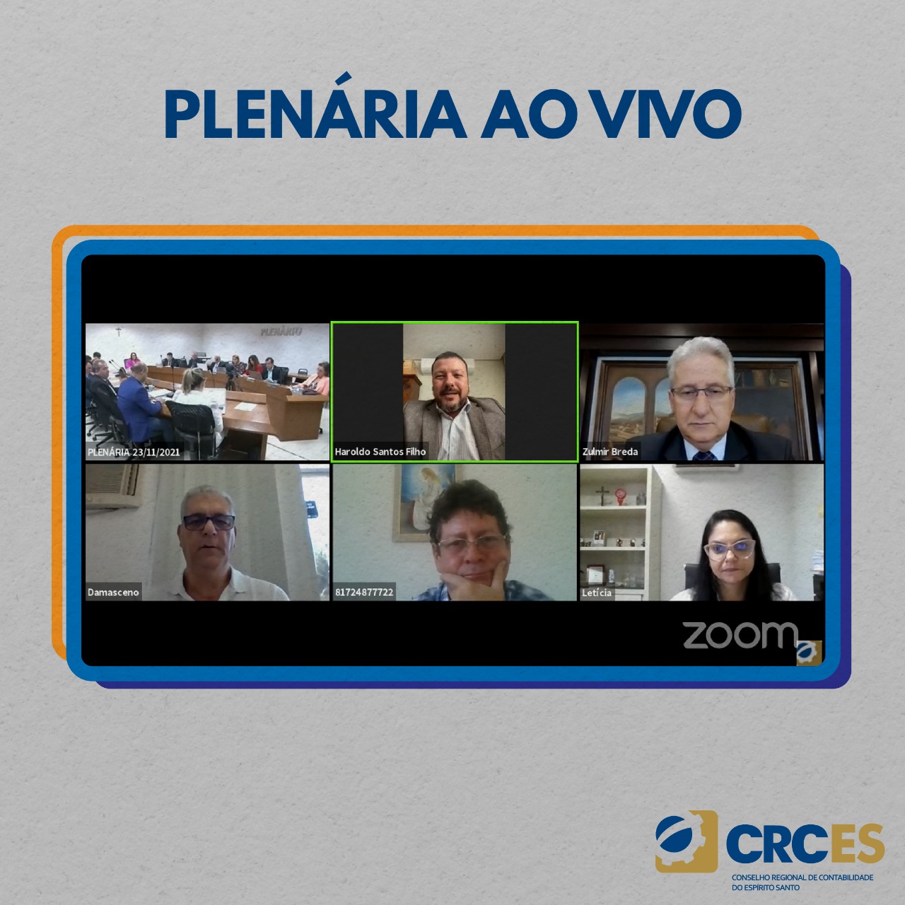 Plenária de novembro tem a participação do presidente do CFC