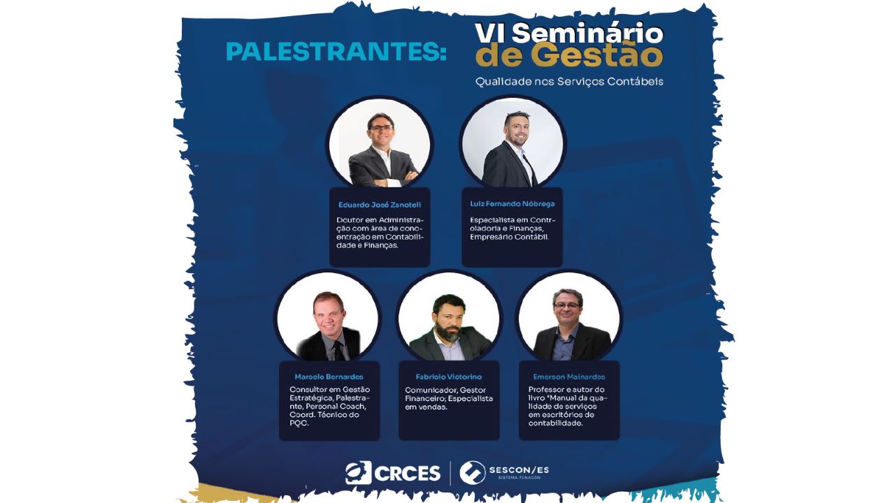 Prazo de inscrição para o VI Seminário de Gestão termina no dia 08
