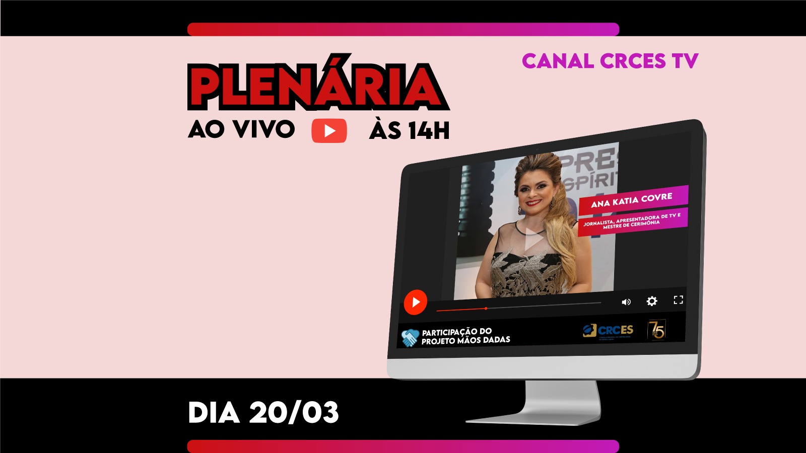 Plenária CRCES será na quinta-feira, 20 às 14h