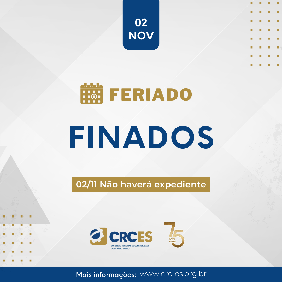 Feriado de Finados e ponto Facultativo
