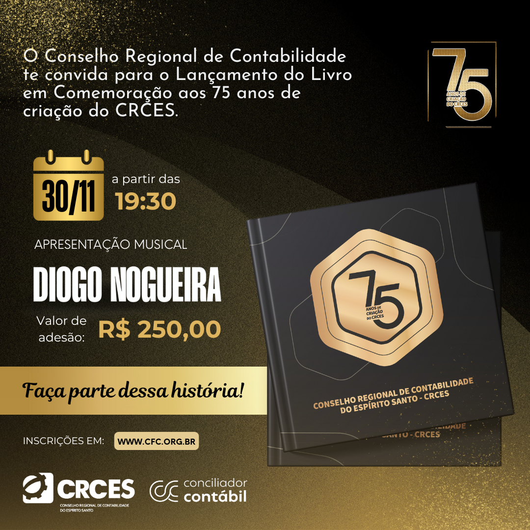 Livro resgata a história da contabilidade do ES
