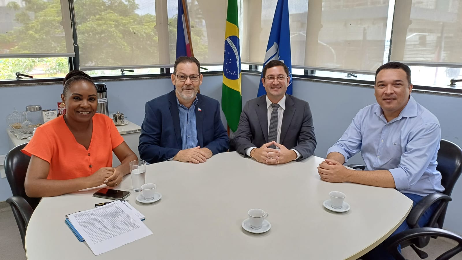 Jucees e CRCES se reúnem para tratar de parcerias em 2024