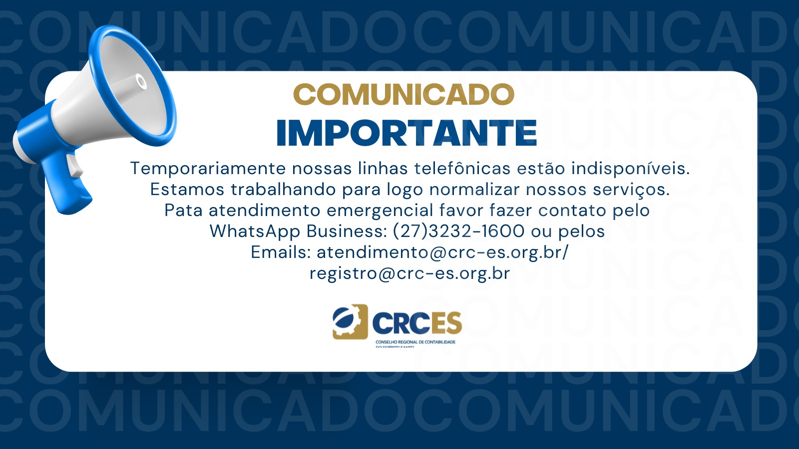 COMUNICADO