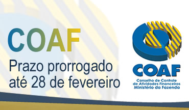 Coaf: Declaração negativa poderá ser feita até 28 de fevereiro