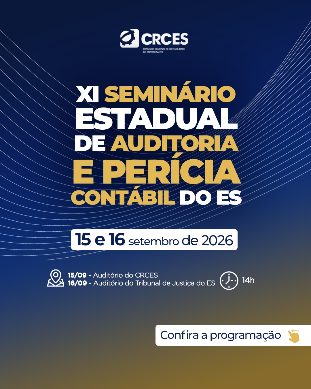 CRCES e TJES promovem seminário sobre os novos desafios da auditoria e da perícia contábil