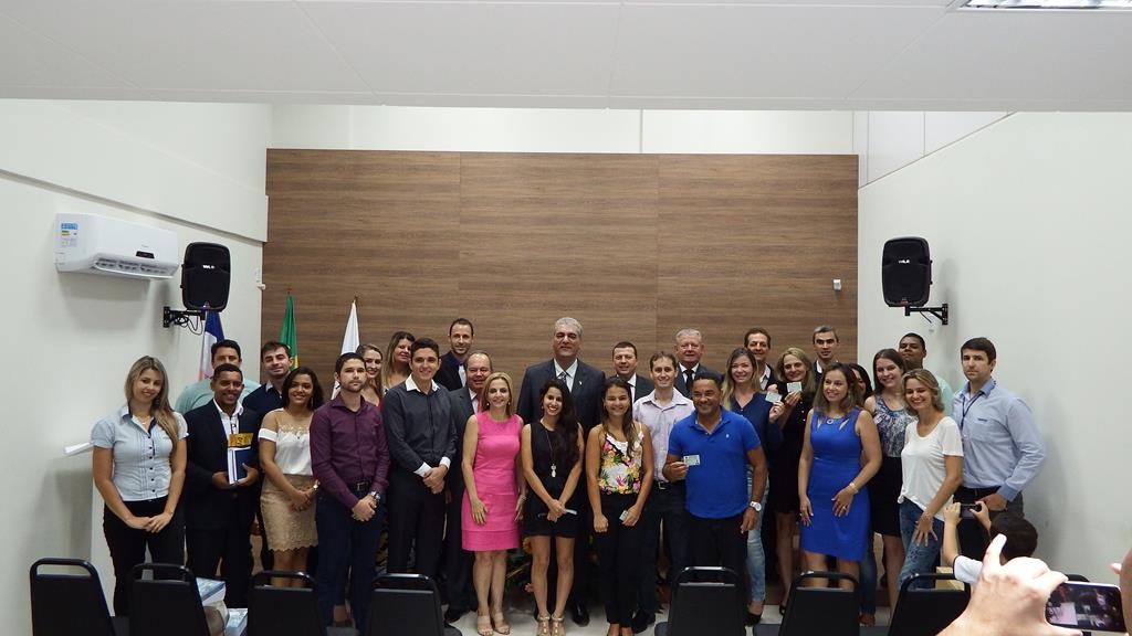 Solenidade de Entrega de Carteiras realizada na nova sede do CRCES em Linhares