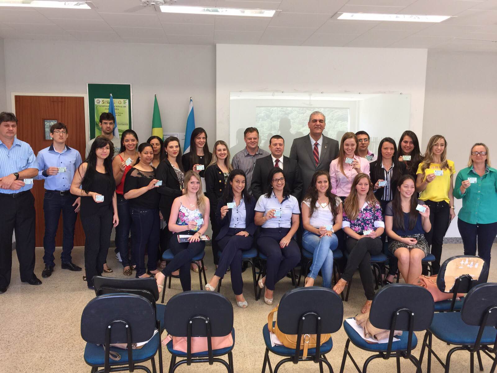 CRCES entrega carteiras aos novos profissionais de Santa Maria