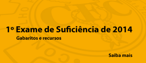 Divulgados os gabaritos das provas do Exame de Suficiência 