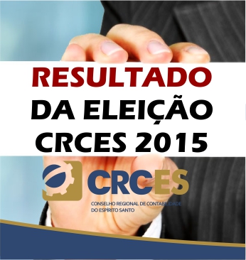 RESULTADO DAS ELEIÇÕES DO CRCES 2015