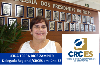 LEIDA ZAMPIER É NOMEADA DELEGADA REGIONAL/CRCES EM IÚNA-ES