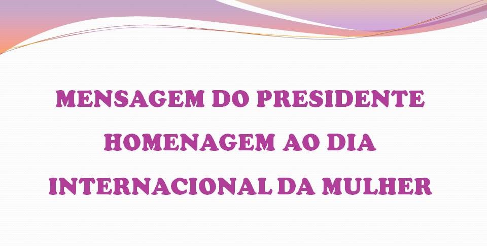 Mensagem do presidente do CRCES