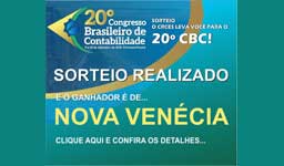 CONTADOR DE NOVA VENÉCIA/ES VAI PARA O 20º CBC POR CONTA DO CRCES