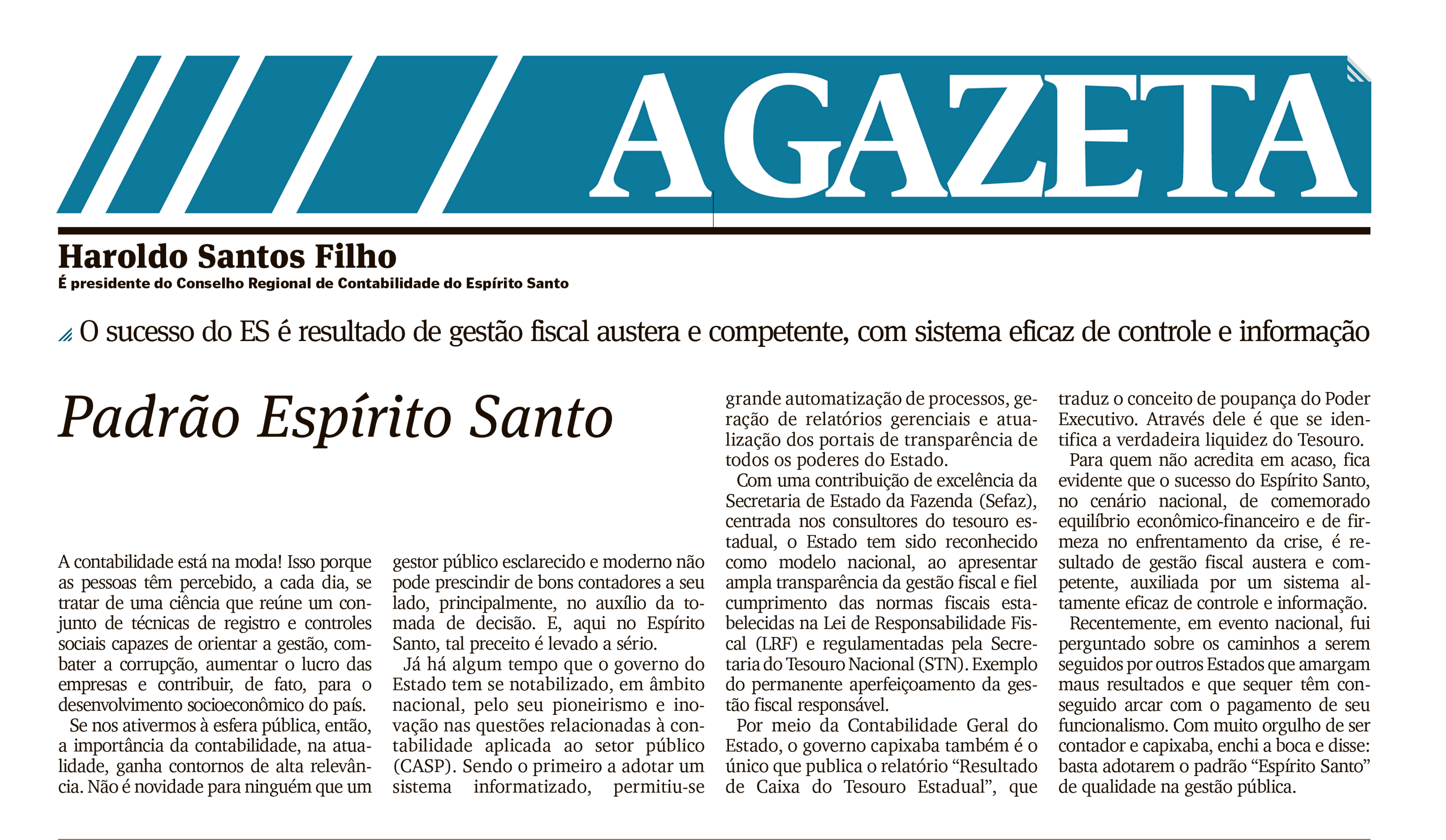 A CONTABILIDADE ESTÁ NA MODA!