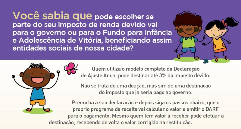 Concav divulga folder incentivando a contribuição ao FIA