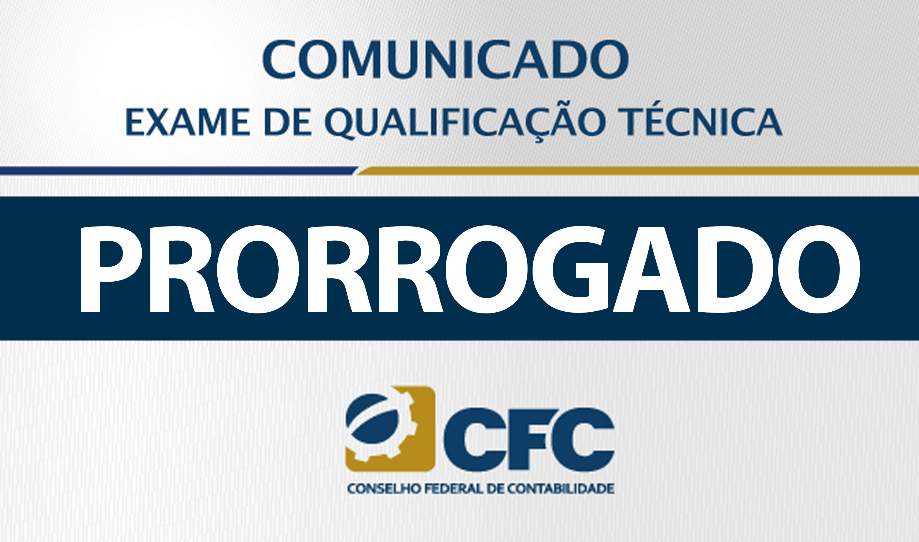exame de qualificação técnica prorrogado