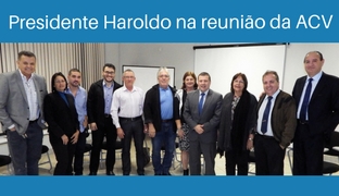 Presidente Haroldo reitera a oportunidade de participar da 23ª Convenção