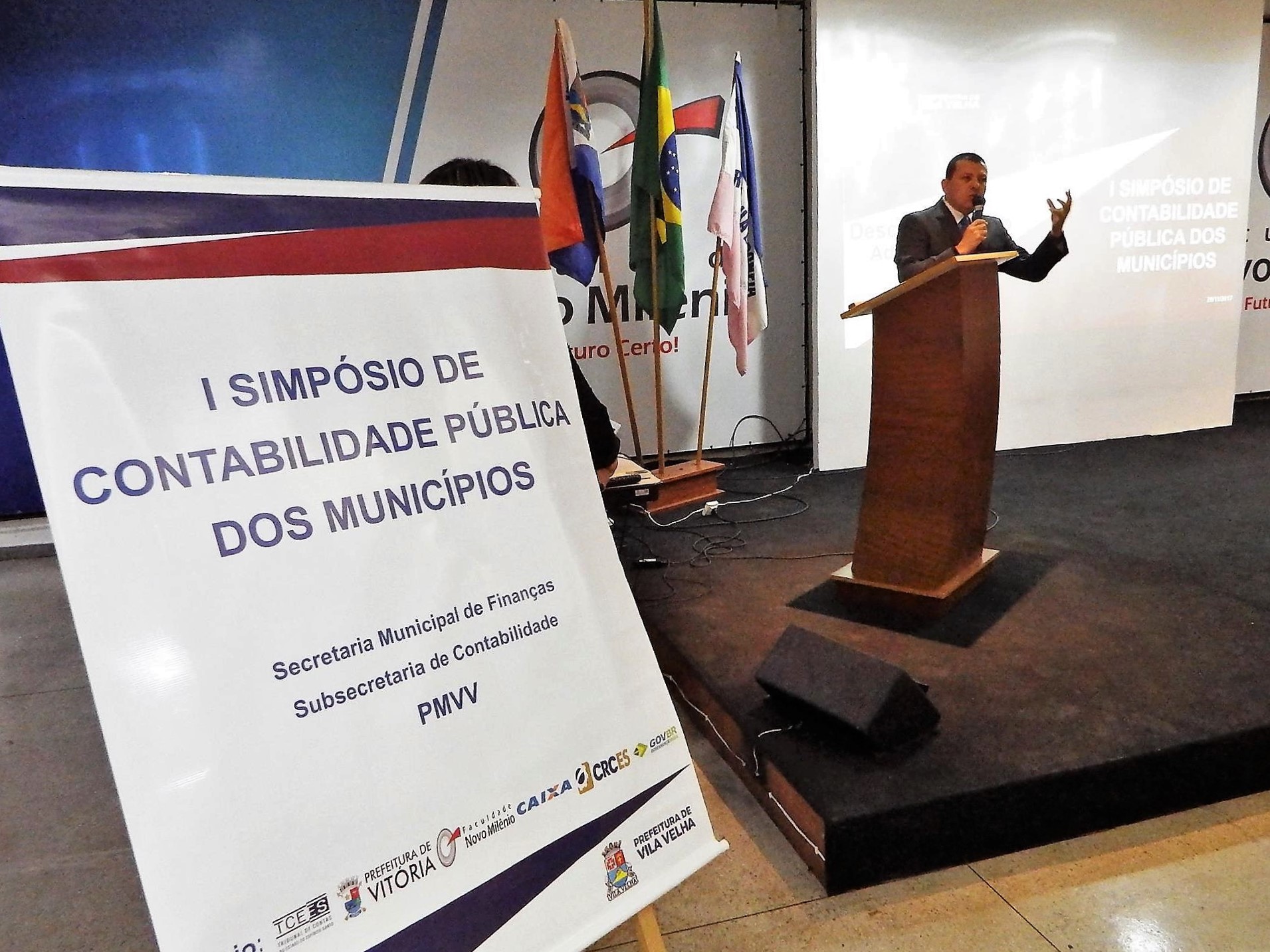 CRCES marca presença no I Simpósio de Contabilidade Pública dos Municípios