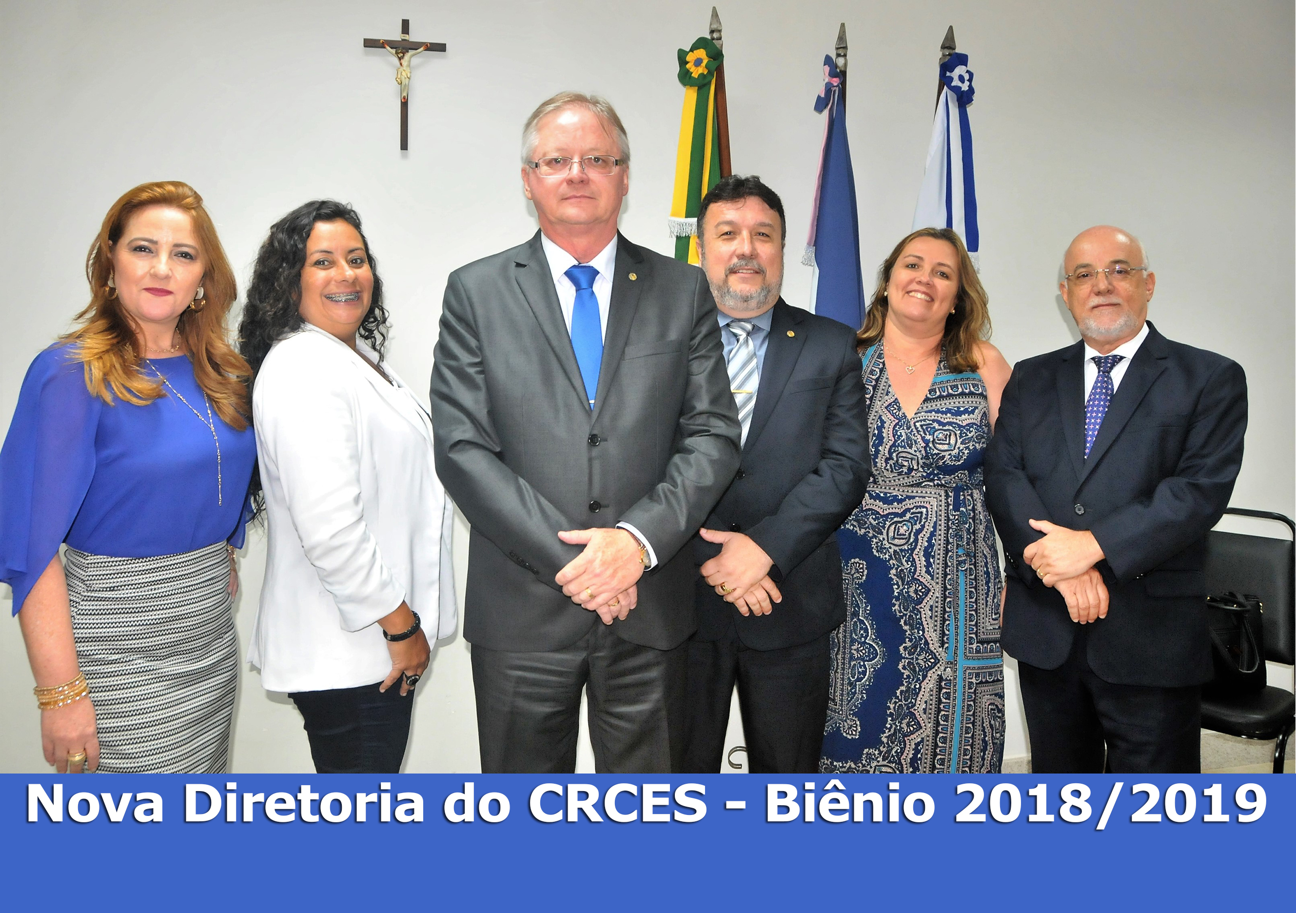 Nova Diretoria do CRCES do Biênio 2018/2019 é eleita e toma posse
