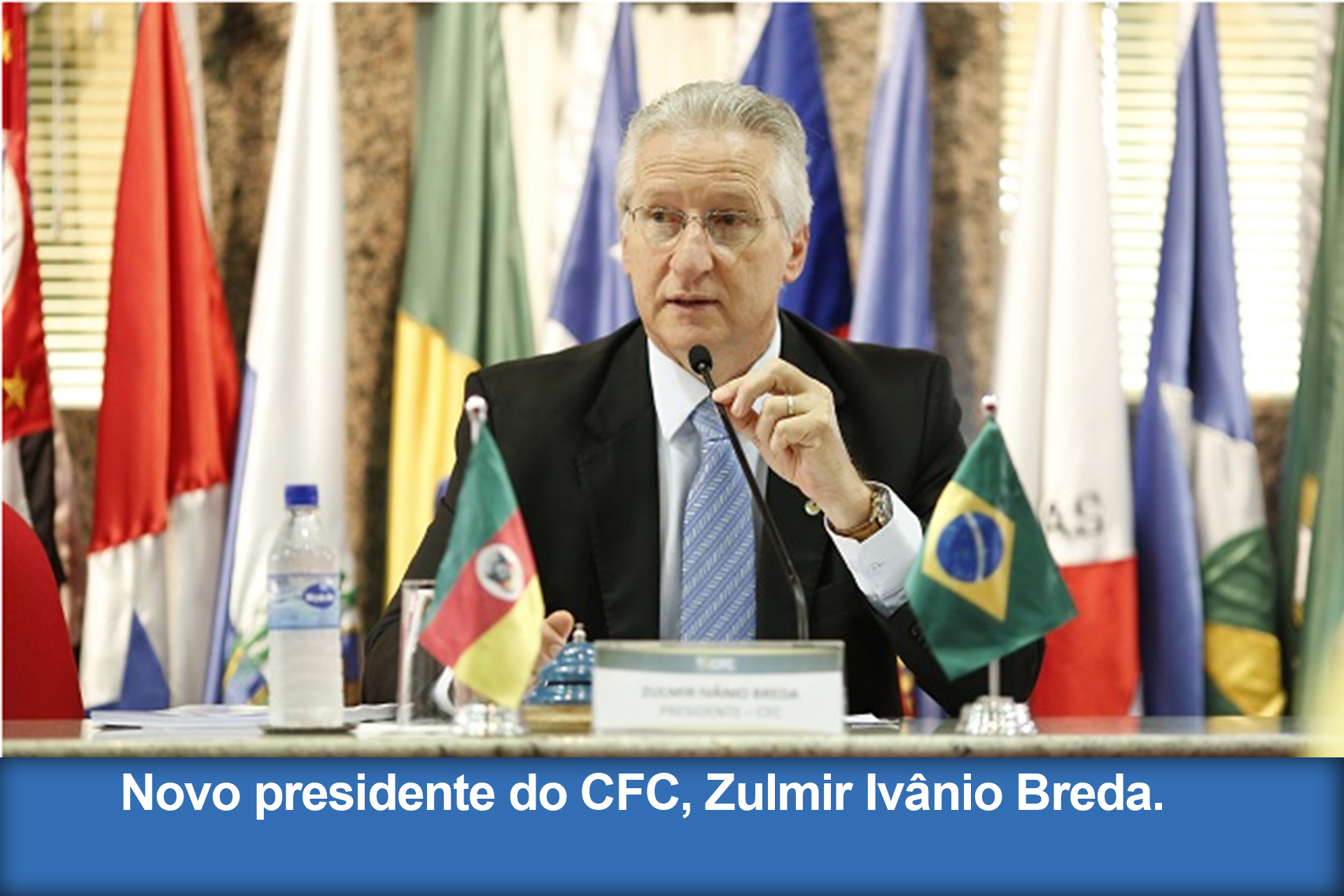 Presidente do CFC APRESENTA as metas da gestão
