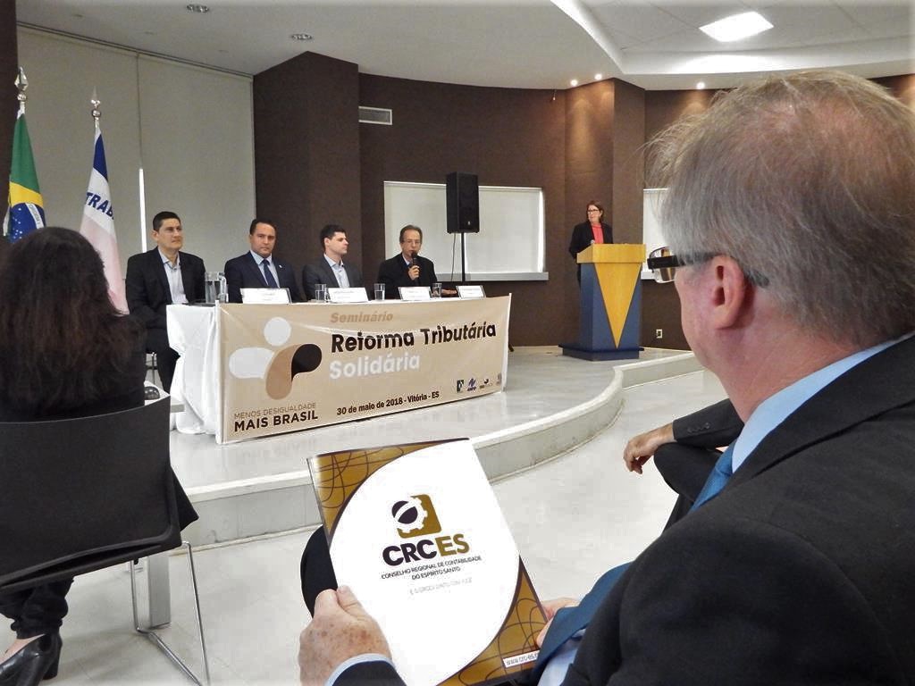 SEMINÁRIO APRESENTA PREMISSAS PARA UMA REFORMA TRIBUTÁRIA SOLIDÁRIA