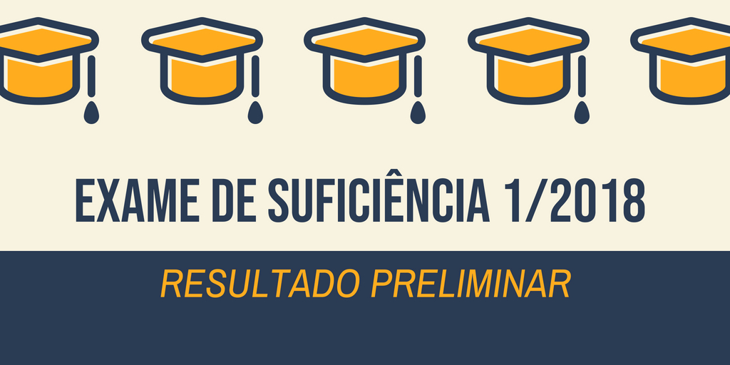 CFC DIVULGA RESULTADO PRELIMINAR DO EXAME DE SUFICIÊNCIA 1/2018