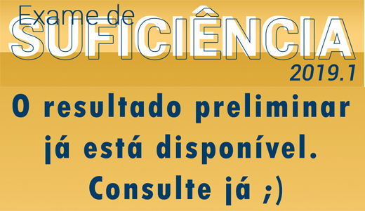 Parabéns! SAIU O RESULTADO.