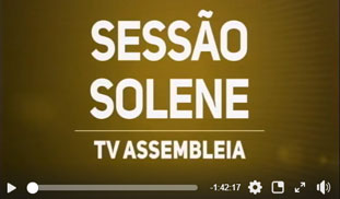 Transmissão da Sessão Solene na ALES - homenagem ao Dia do Contador