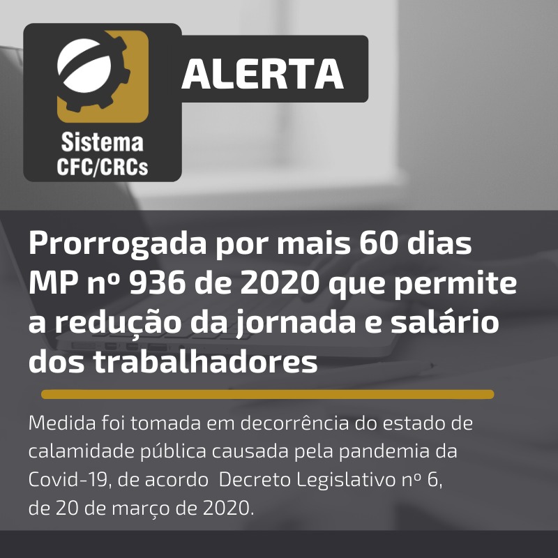 Prorrogação da MP 936