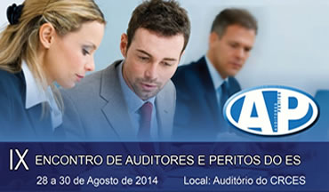 CRCES realizará IX Encontro de Auditores e Peritos do ES