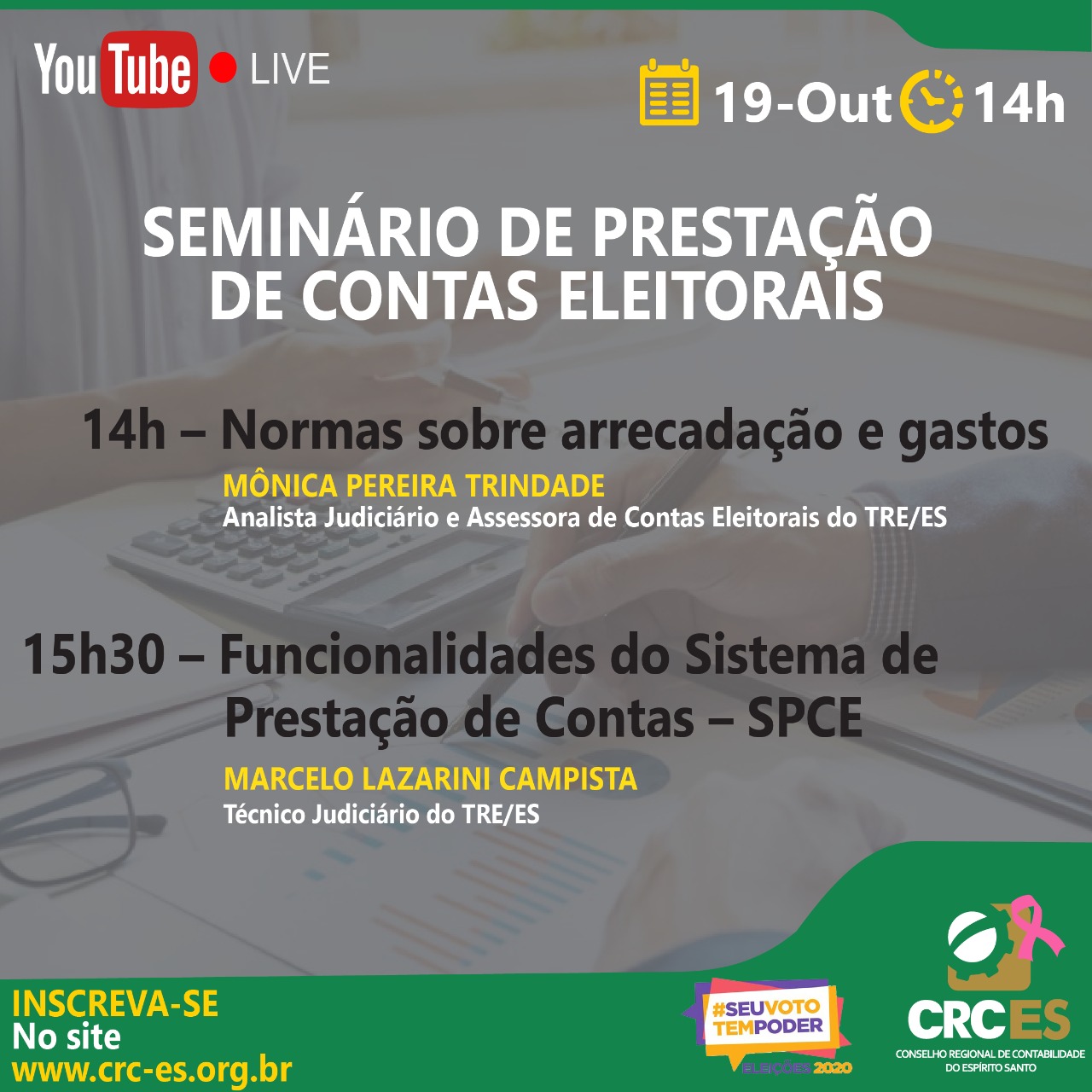 Seminário de Prestação de Contas Eleitorais