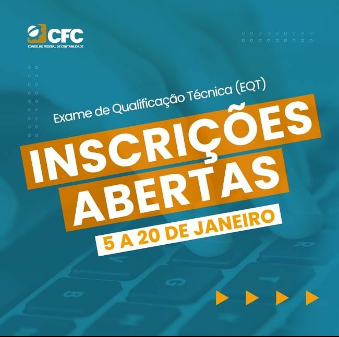 INSCRIÇÕES ABERTAS PARA O EQT