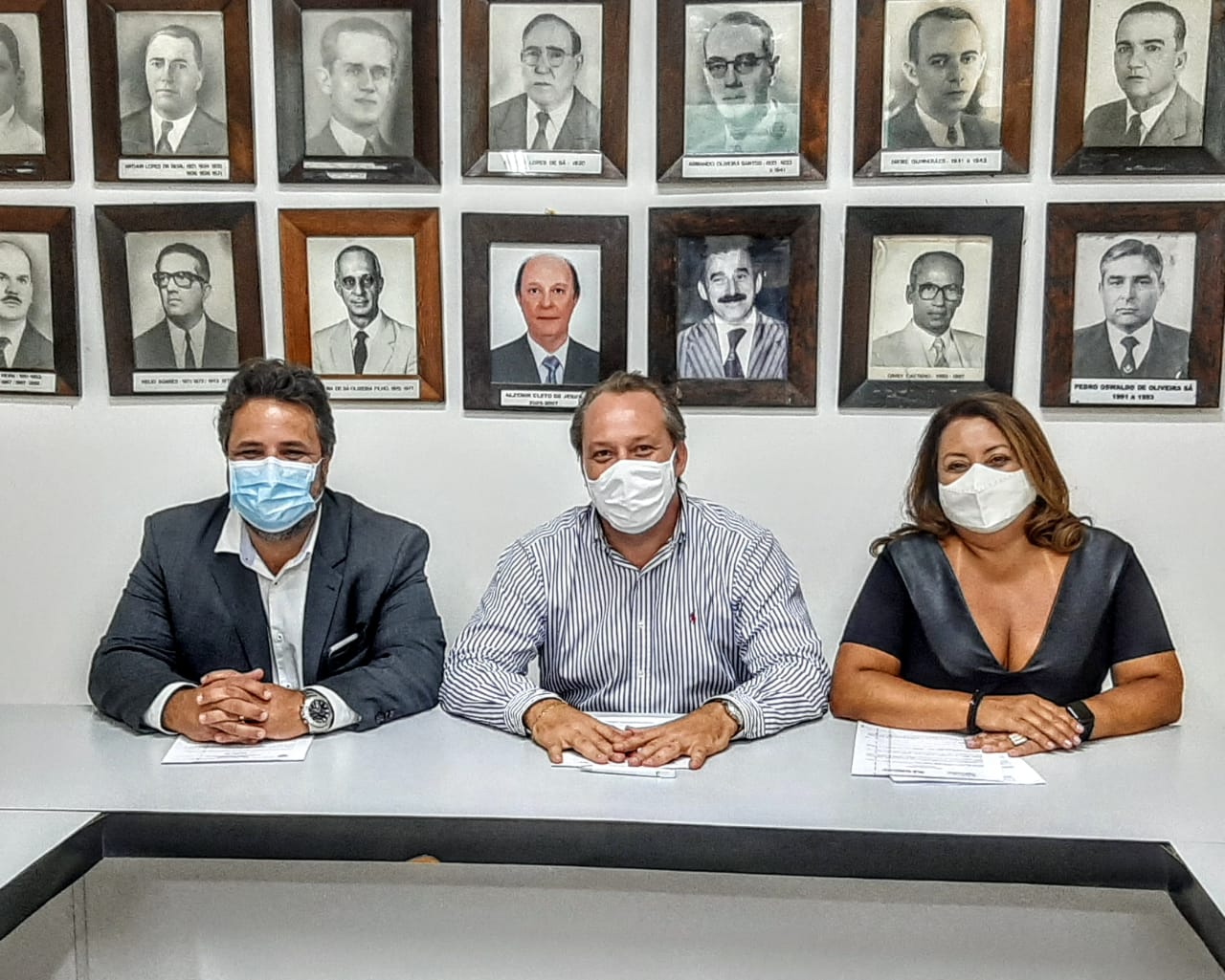 Conselho firma convênio com o Clube Álvares Cabral para benefício dos profissionais